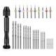 thumbnail image 1 of Juego de 36 brocas manuales, mini tornillo de banco para la fabricación de joyas con arcilla polimérica y resina., 1 of 5