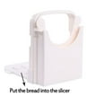 thumbnail image 3 of Bread Cutting Guide with Removable Crumb Catcher | ABS Slicing Guides for Uniform Thickness | Fits Any Loaf Size | Hardwood Base Protects Counters | Easy Clean | 1 Piece | 17.5x20cm, 3 of 5