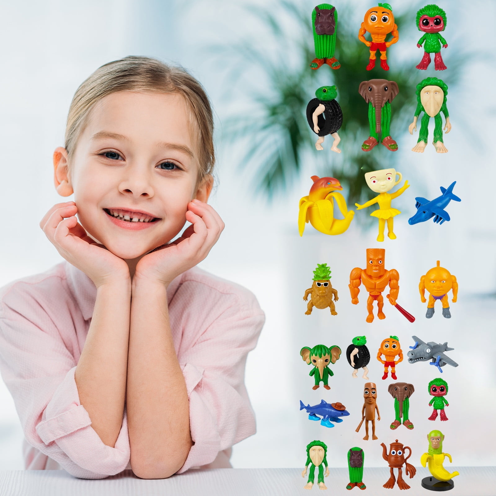 Italian Brainrot Toy Figure Kit - 3D Italian Brainrot Toy