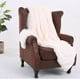 thumbnail image 4 of Manta decorativa suave de terciopelo franela, ligera y acogedora para sofá o cama, ideal para todas las estaciones. Medidas: 130 x 160 cm. 1 unidad. Color: bl Rkxzt, 4 of 9