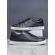 thumbnail image 1 of White Colorblock Skate Shoes For Men, Lace-Up Front Minimalist Sneakers Manfinity Basics, 1 of 3