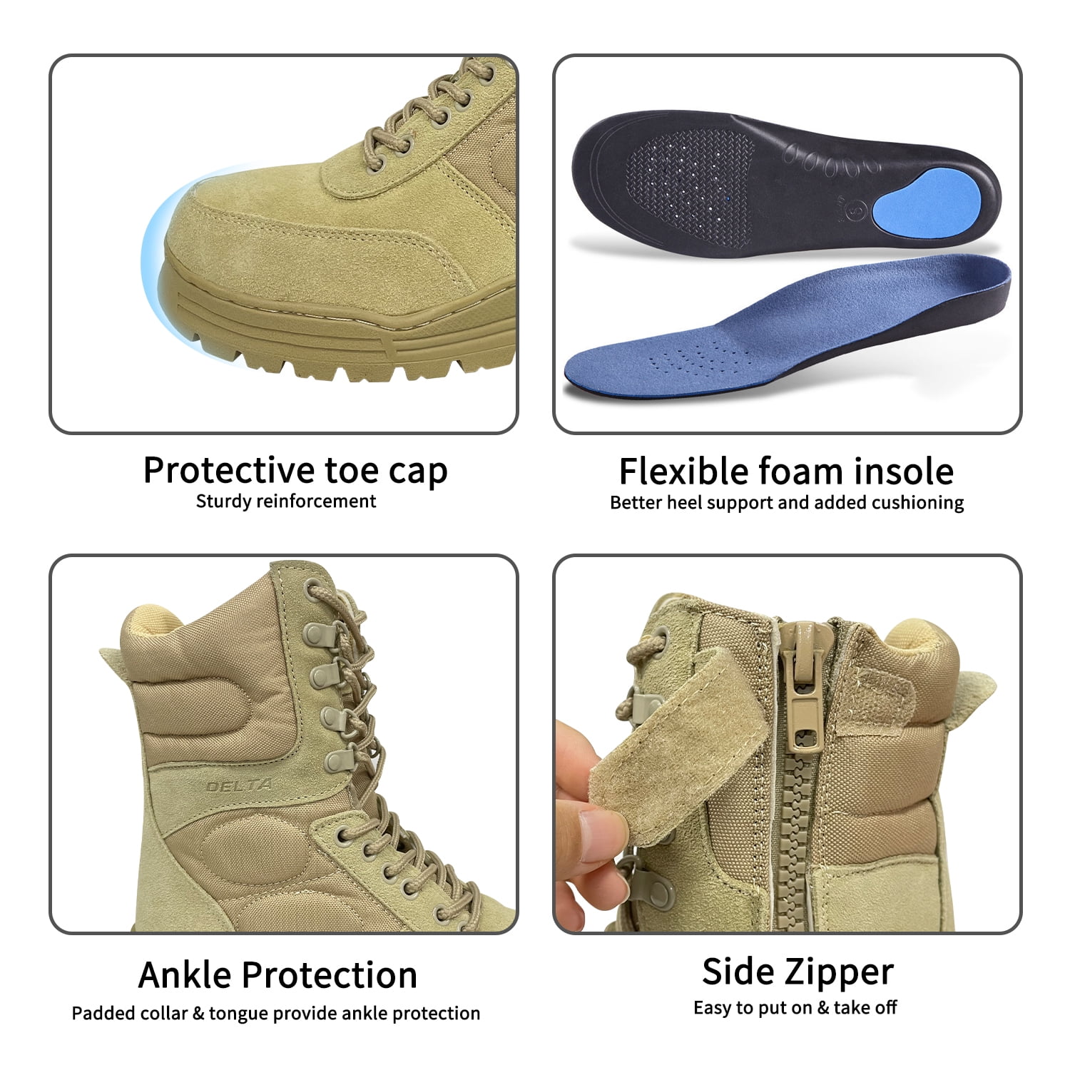 Navy Type 3 Boots | ccelrecreo.com