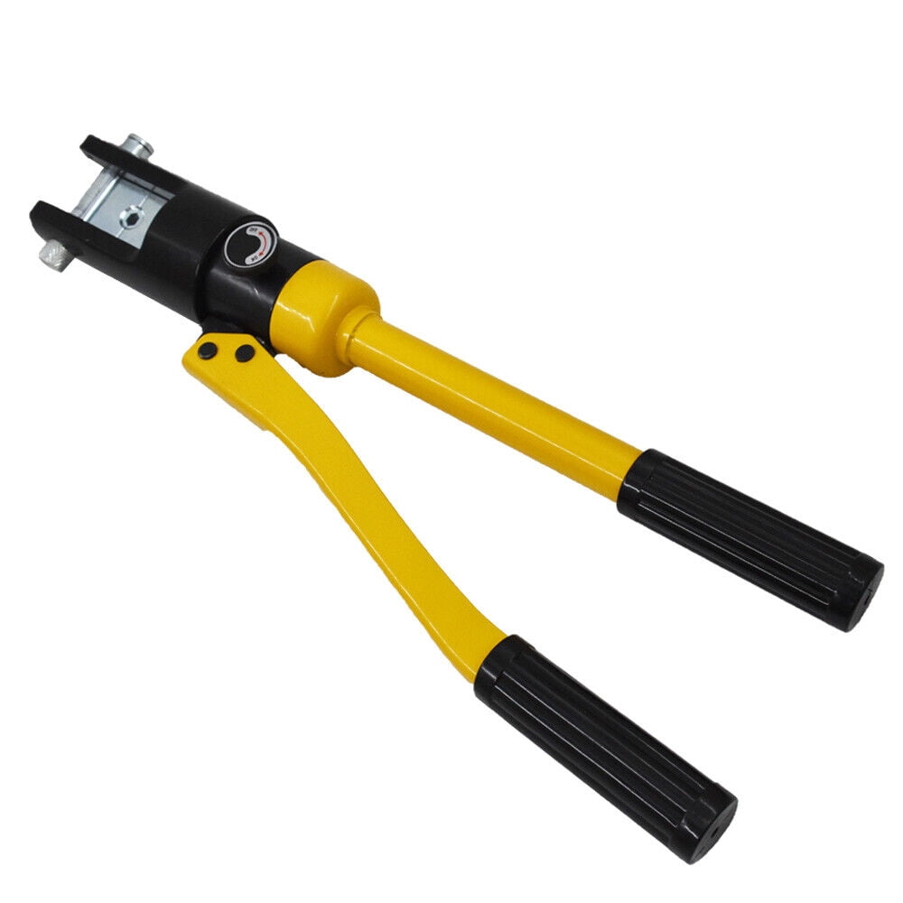 PET-U Hydraulic Wire Crimper Crimping Tool 11-Dies Battery Cable Lug Terminal 16 Ton