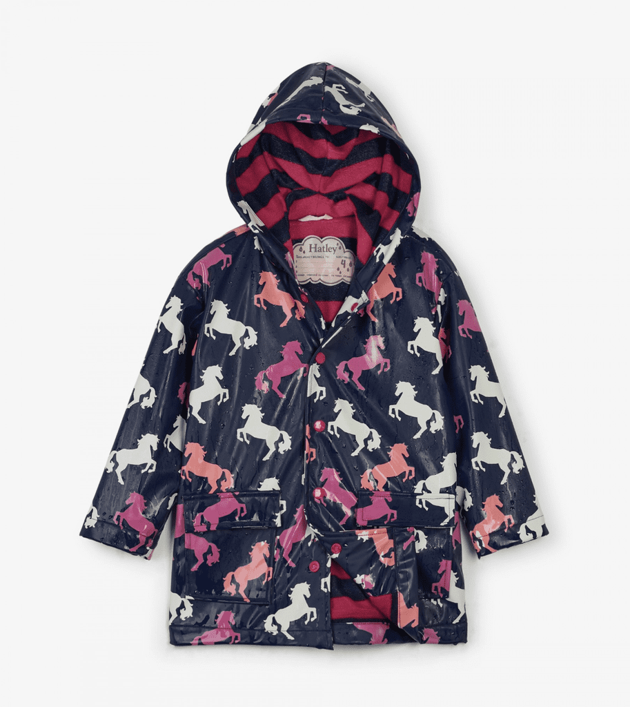 Hatley Playful Horses Colour Changing 