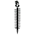 thumbnail image 3 of 24” Snow Measuring Stake Iron Anti-Rust Snow Gauge Decorative and Cute Snow Thickness Measuring Ruler Metal Garden Snowflake Gauge Stick Yard Courtyard Lawn Decoration, 3 of 11