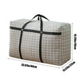 thumbnail image 3 of Bolsa de Almacenamiento Resistente Loadeds para Mudanzas y Embalaje de Objetos, Equipaje, Edredones y Ropa. Amplia Bolsa Tejida | Tela Oxford Gris, 84 X 49 X 37 Cm, 0,55 Kg., 3 of 6