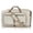 Glossy Beige, variant on 65L Textured Blue Foldable Travel Duffel Bag