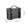 thumbnail image 2 of COOPHYA 1Pcs Black Acrylic Rectangular Box for Multi-Function Packaging, 2 of 5