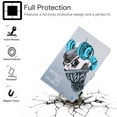 thumbnail image 3 of Allytech Galaxy Tab A7 10.4" Case 2020 SM-T500 T505 T507, Premium PU Leather Slim Fit Shockproof Multiple Viewing Angles Stand Flip Cover for Samsung Galaxy Tab A7 10.4-inch, Music Dog, 3 of 6