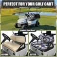 thumbnail image 4 of Pzuqiu Golf Balls Print Golf Cart Seat Covers Comfortable Golf Cart Front Seat Covers Seat Cover Accessories Soft Portable Protective Cushion Suitable for All Seasons, 4 of 7
