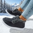 thumbnail image 5 of Boots for Women Warm Fur Lining Shoes Women's Winter Thickening Boots Warmth Snow Boots, 5 of 5