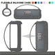 thumbnail image 3 of Funda de silicona para altavoz Bluetooth portátil JBL Flip 6, 3 of 6