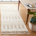 thumbnail image 2 of SAFAVIEH Natura Gligor Southwestern Wool Runner Rug, Ivory/Taupe, 2'3" x 8', 2 of 8