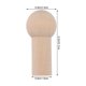 thumbnail image 5 of 25 ganchos de madera para ropa, 51 mm x 23 mm x 15 mm., 5 of 8