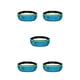 thumbnail image 3 of Soidarity Riñonera Seguridad reflectante Impermeable Correr Deportes Paquete de cinturón Bolsa de ejercicio Ciclismo Portabotellas Azul cielo Cielo azul 5piezas Soidarity  CBP255118, 3 of 5