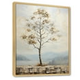 thumbnail image 2 of Designart "Harmonious Neutral Oak III" Tree Oak Floater Framed Wall Art Prints, 2 of 5