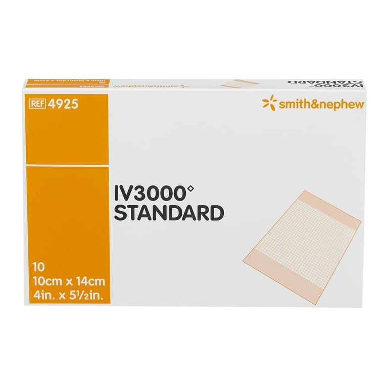 IV3000 Film Catheter Securement Dressing Sterile 4 x 5" 10 per Box - Walmart.com IV3000 Film Catheter Securement Dressing Sterile 4 x 5" 10 per Box - Walmart.com