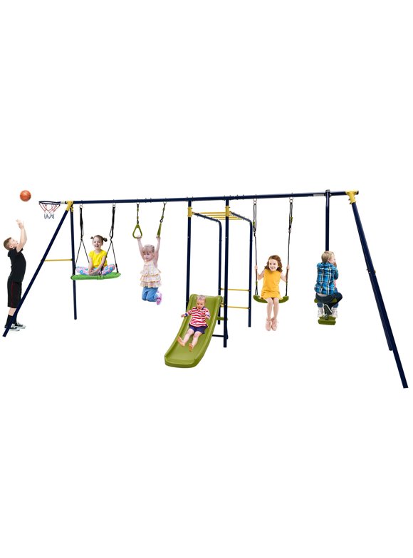 Metal Swing Sets in Swing Sets