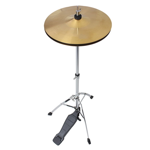 WRITWAA Golden Jazz Drum Crash Cymbal, High- Musical Instrument with Build and Excellent
