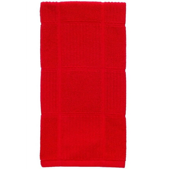 6PC T-Fal T-Fal 10948 Kitchen Towel, Red