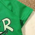 Infant Baby Beachwear Boys Bathing Suit Letter Short Sleeve Swimwear