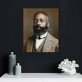 thumbnail image 5 of Nawypu  Elijah McCoy Portrait Poster Black History Month Canvas Painting Posters And Prints Wall Art Pictures for Living Room Bedroom Decor, 5 of 5