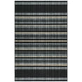 thumbnail image 3 of Nanan 9'x12' Area Rugs for Living Room Bedroom Washable Geometric Checkered Rug Vintage Non Slip Low Pile Indoor Carpet, Black, 3 of 7