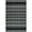 Black, variant on Plaid Washable Rug, Soft Non Slip Kitchen Rugs, Modern Checkered Textured Entryway Rug Low Pile Stain Resistant Geometric Rugs for Bedroom Laundry