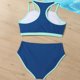 thumbnail image 4 of Odeerbi 8-13 Años Niñas Verano Beach Bikini Traje de Baño Ropa de Playa Hawaiana Traje de Baño Color Sólido Dividido Traje de Baño Tank Top Bikini Bottom Set de Dos Piezas, 4 of 8