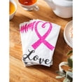 thumbnail image 3 of Evergreen Paper Guest Towel, 15 count, Pink Ribbon, 3 of 3