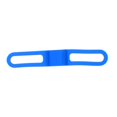 thumbnail image 3 of Soporte Elástico Del Soporte De La Cinta De La Correa Del Teléfono De La Linterna De La Correa Del Silicón De La Bici Azul Soledad Bicicleta Silicona Banda, 3 of 7
