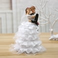thumbnail image 5 of ZPAQI Wedding Couple Doll Figurine Party Wedding Decoration Accessory Gift, 5 of 9