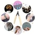 thumbnail image 4 of Fyydes Tongs Hand Tool,Jewelry DIY Craft Jewelry Making Processing Wire Cable Cutting Hand Tool,Tongs, 4 of 8