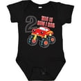 thumbnail image 3 of Inktastic Monster Truck How I Roll 2nd Birthday Boys Baby Bodysuit, 3 of 5