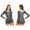 Dark Gray, variant on DPOIS Women's Glossy Silky One Piece Skirt Ballet Dance Dress Body Leotard Dress Beach Swimdress