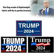 Mad Hornets President Donald Trump Flag 2024 Keep Make America Great MAGA 3x5 Ft Banner