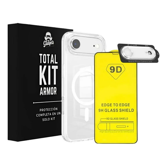Total Kit Armor 3 En 1 Funda Micas Para Iphone 17 Magsafe Iphone Air