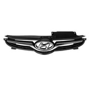 New OE Black / Chrome Front Grille 863503Y700 fits 2014-2016 Hyundai Elantra Sport Sedan 4-Door::USA Built Models