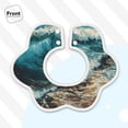 thumbnail image 3 of Hirioo Blue Ocean Waves for Baby Cotton Petal Bib Drool Bibs for Baby Boy Unisex, 3 of 9
