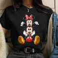 thumbnail image 2 of Camiseta de algodón de Mickey Minnie Mouse de Disney para niños, camiseta de manga corta de verano para niños, camisetas casuales Kawaii, ropa para bebés, 2 of 5