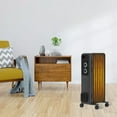 thumbnail image 6 of Portable Electric Heater,Oil Filled Radiator Heater,3-Level Adjust,Tip-over & Overheat Protection,with Wheels & Handle,1200W, 6 of 8