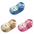 thumbnail image 7 of Summer Baby Boy Girl Bear Pattern Hollow Sandals Cotton Infant Toddler Soft Sole Shoes First Walker, 7 of 7