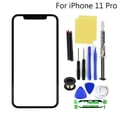 thumbnail image 1 of HEVIRGO Replacement Front Glass Lens Screen UV Glue Kit for iPhone X XR XS 11 Pro Max, 1 of 10