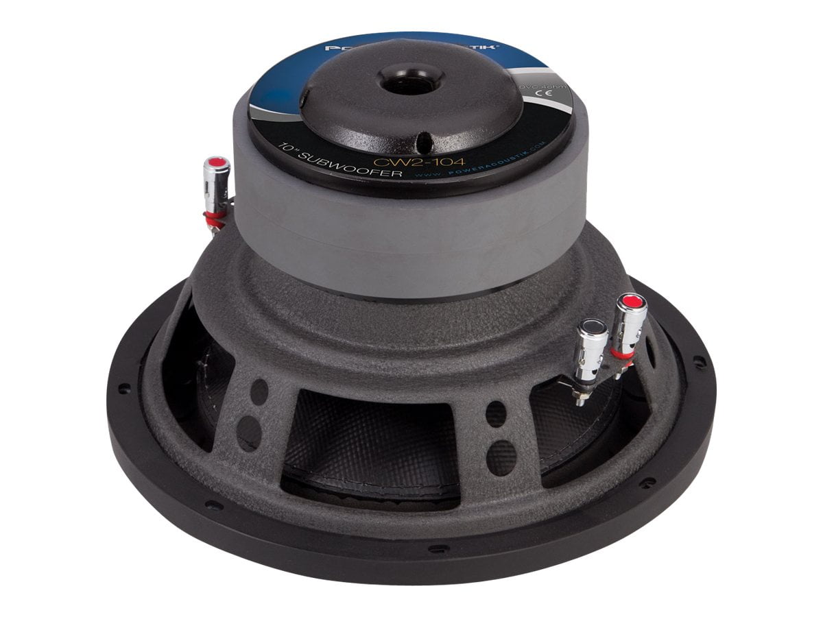 Power Acoustik 12インチ ウーファー 2個セット 最新型】VCWC122 (50VCWC122) 30cm (12インチ) 純正BOX 2Ω Max