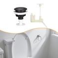 thumbnail image 6 of Toilet Flusher Accessories Round Toilet Flush Button Directly Replace Part Plastic Material for Household Restroom, 6 of 8