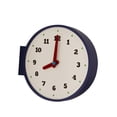 thumbnail image 2 of Reloj de pared de esquina, reloj decorativo, reloj de escritorio, adorno para el hogar, estudio, oficina, comedor, decoración., 2 of 6