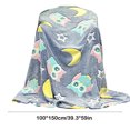 thumbnail image 3 of Tyidzon Bedding Cover Blanket Layer Thread Blanket Towel Quilt Double Cotton Conditioning Quilt Summer Quilt Small Blanket Facecloth Blanket Luminous Blanket, 3 of 6