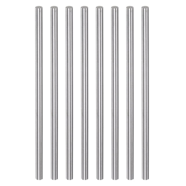 Unique Bargains 8 Packs 4.2mm x 100mm Haute Vitesse en Acier (HSS) Tour Rond Barre Outil de Bricolage