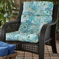 thumbnail image 3 of Greendale Home Fashions Baltic 44 x 22 in. Outdoor High Back Chair Cushion, 3 of 9