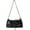 Black, variant on Kukuzhu PU Tote Bag Women Pleat Chic Elegant Casual Small Shoulder Bag